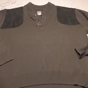 Filson wool shooting sweater XL olive